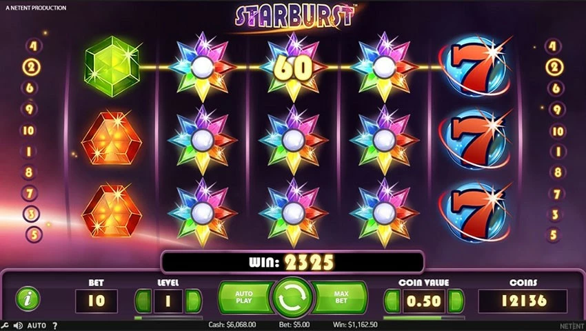 Стратегии и схемы автомата Starburst